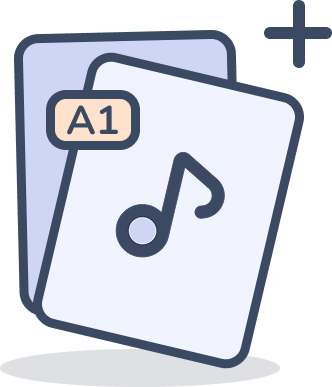 Any-song learning icon